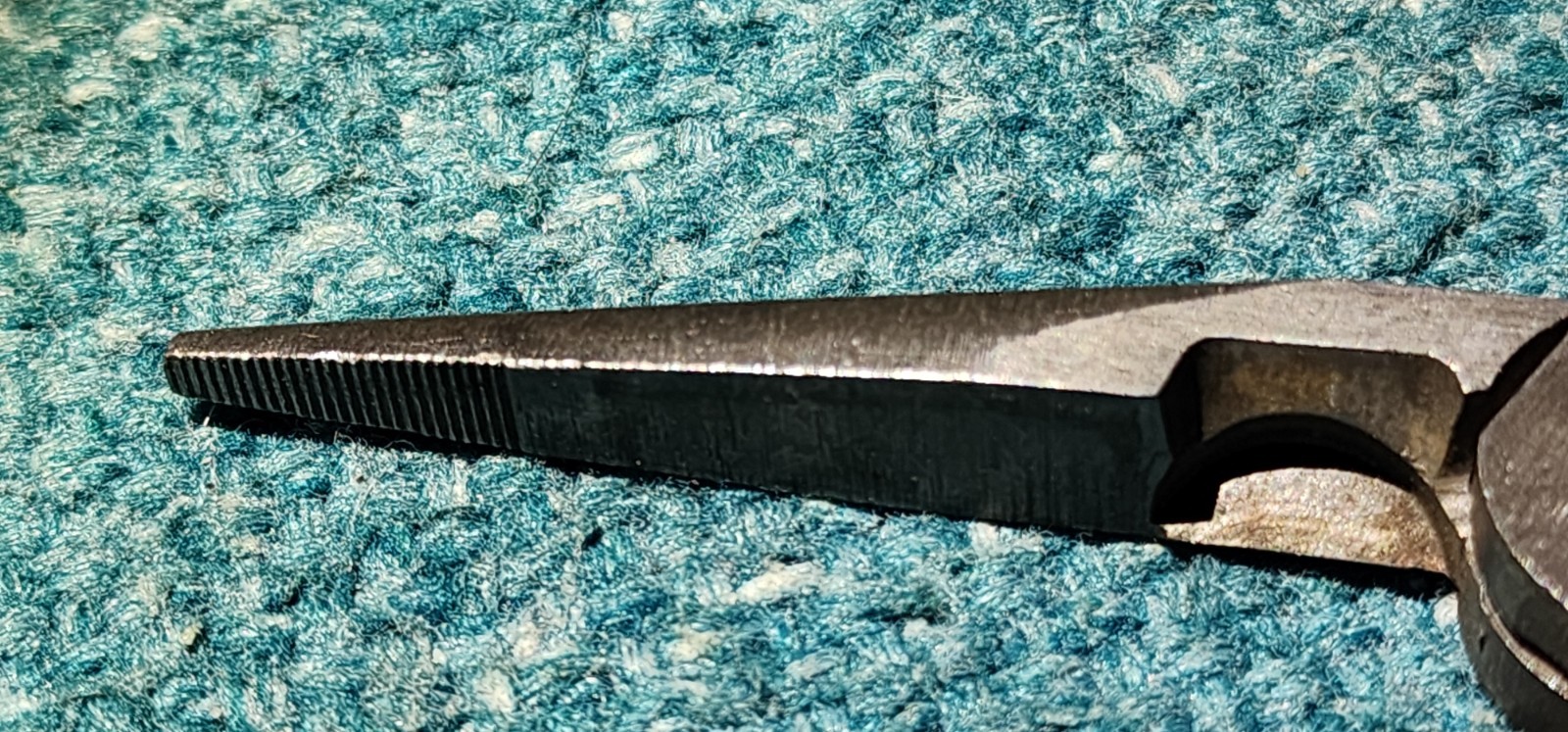 Snap-on USA 196BCP Soft Grip Needle Nose Pliers 7" OAL! Preowned. Grind Mark.