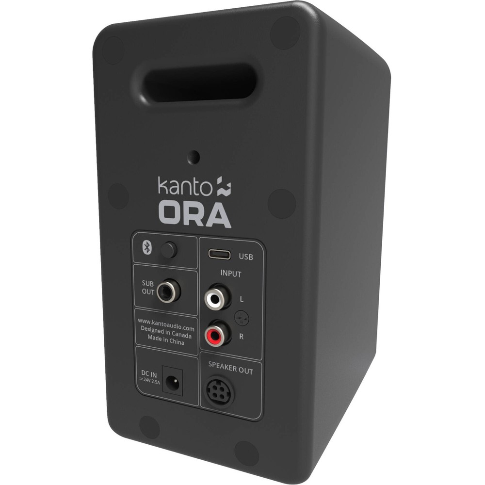 Kanto Living ORA 2-Way Active Wireless Reference Desktop Speakers (Pair) - Black