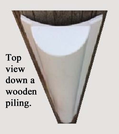 PVC (Soft) Boat Dock Cushions / 24” Piling Bumper