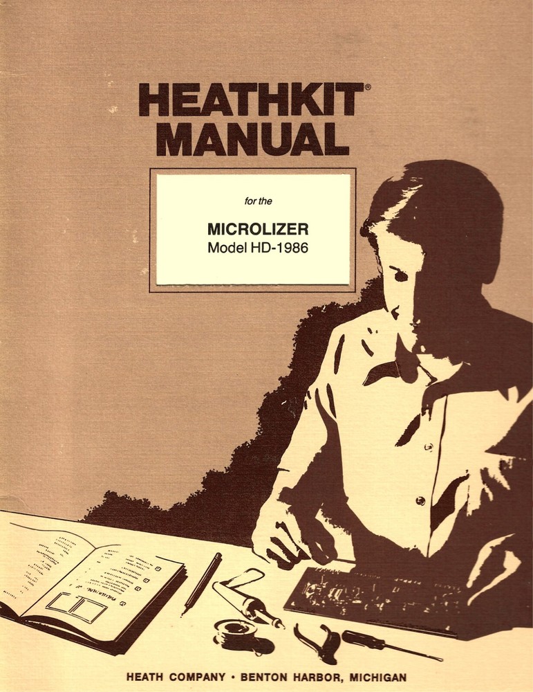 HEATHKIT HD-1986 Microlizer Manual w/ Schematic