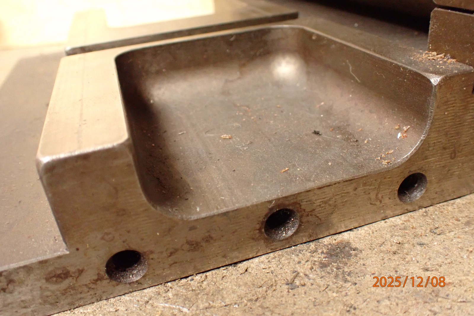 VINTAGE MACHINIST MADE ADJUSTABLE ANGLE SINE PLATE JIG FIXTURE TOOLING