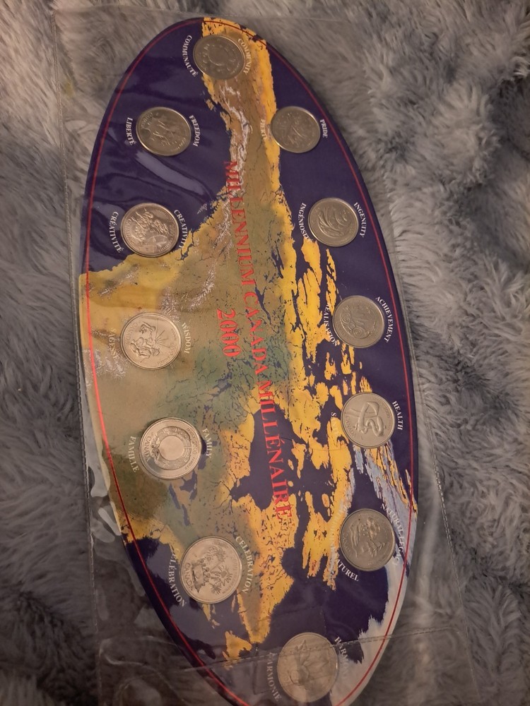 Coin sets canadian millenium
