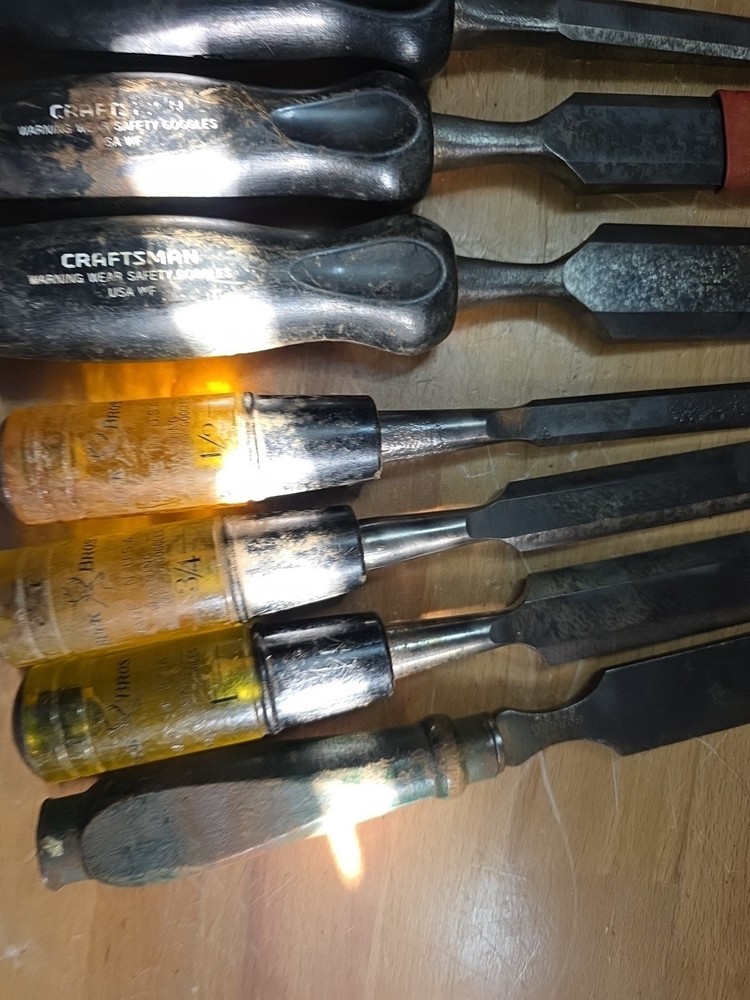Craftsman Wood Chisel Lot And Others
