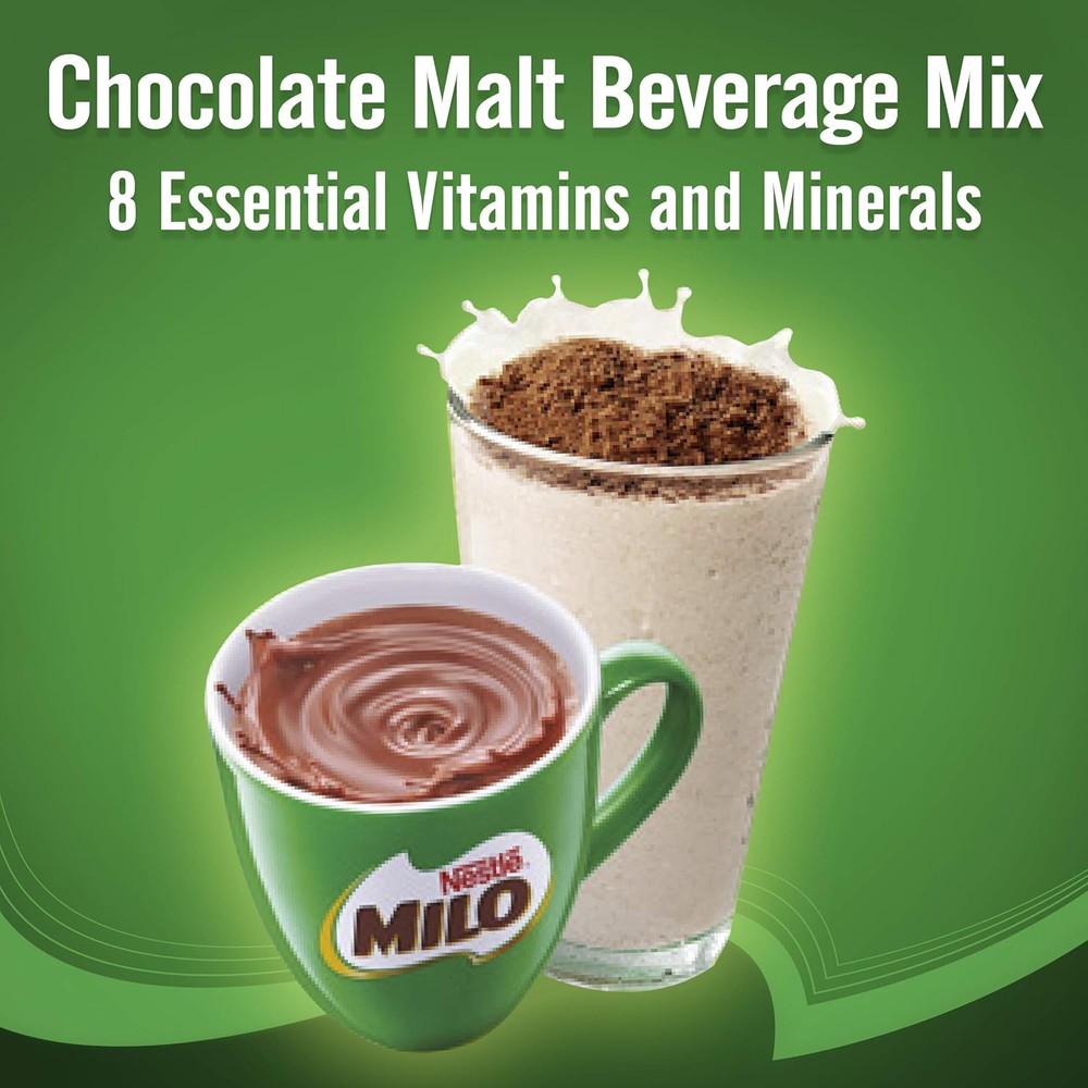 Milo Chocolate Malt Beverage Mix 3.3 Pound Can