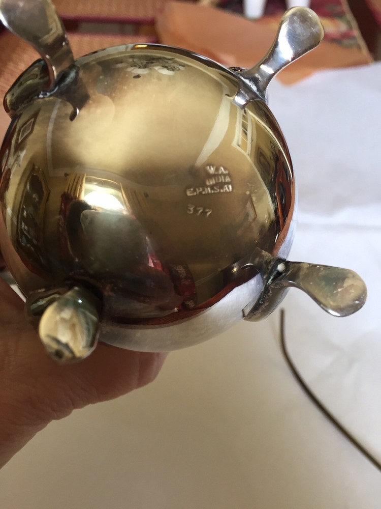 Vintage Silver Syrup Pitcher