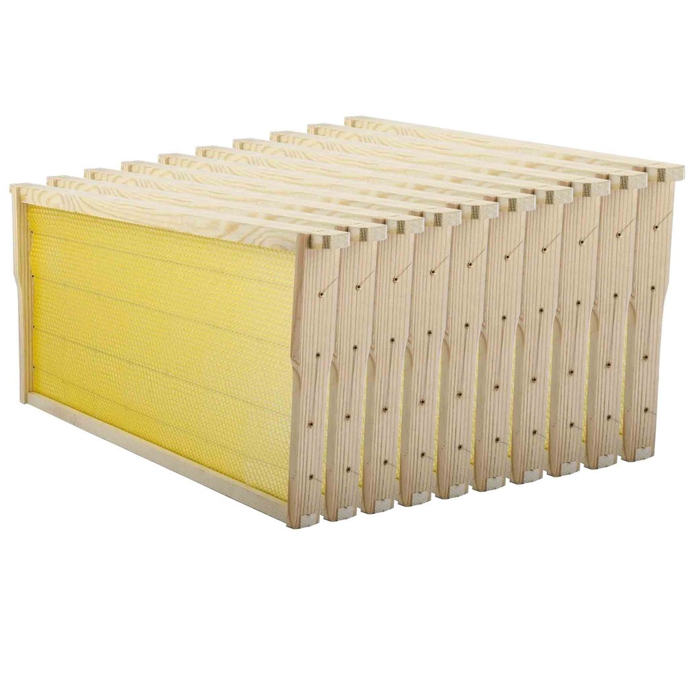 20 Bee Foundation Deep Bee Hive Wax Foundation Bee Hive Frames with Wire