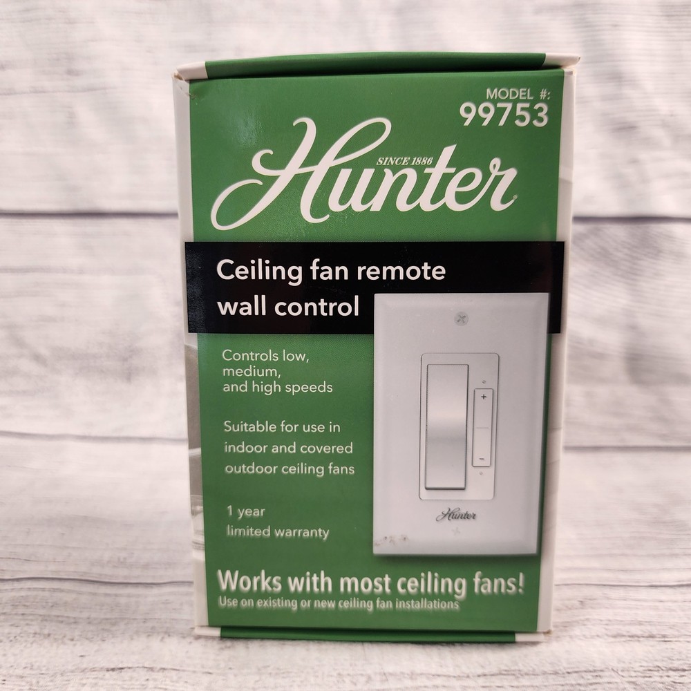 Hunter No Light Wall Controller - 99753
