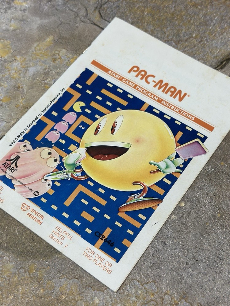 Pac-Man Manual - Atari 2600