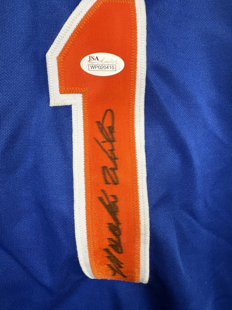 Mookie Wilson Signed Jersey