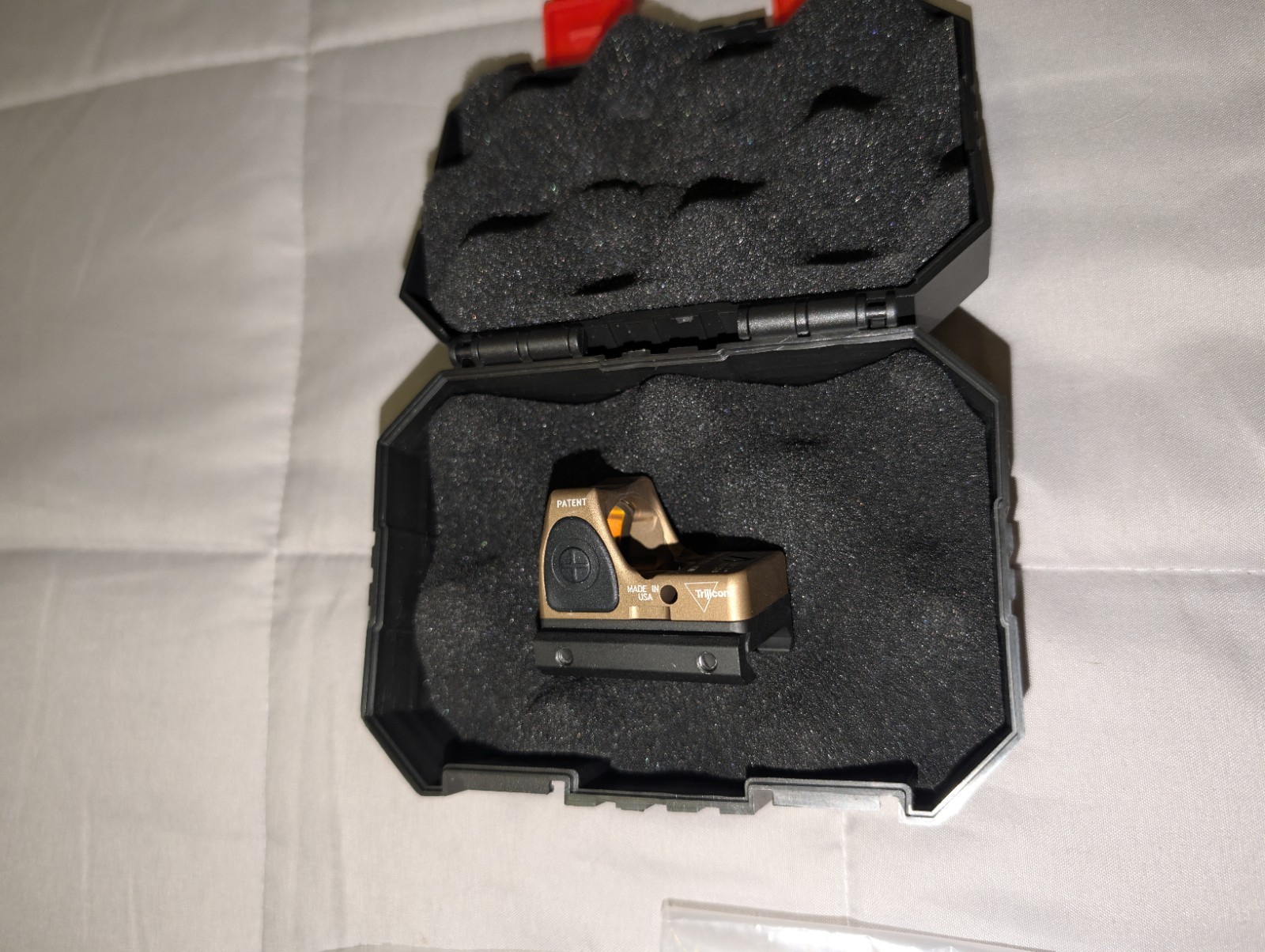 Trijicon RMR 1:1 Clone Sight Coyote Brown with Glock Mounts