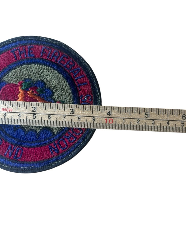 US AIR FORCE 522nd FIREBALL FIGHTER SQUADRON PATCH USAF