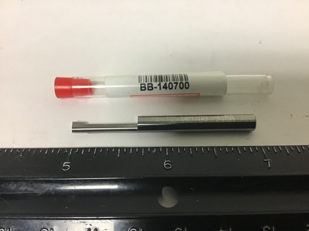 New Micro 100 Carbide Boring Bar, 0.152" Minimum Bore, 0.600" Depth, BB-140600S
