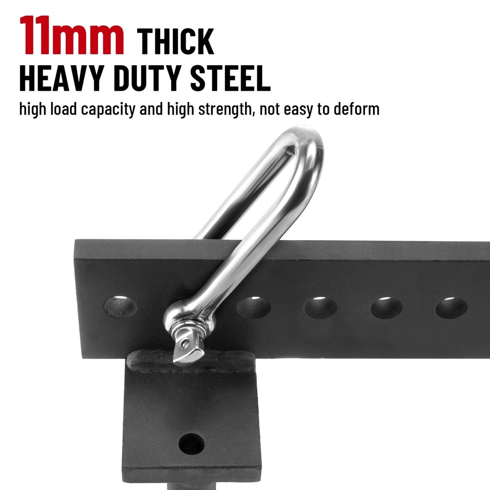 Racewill Engine Lifting Bar, Universal Engine Transverse Stand Support Fixtur...