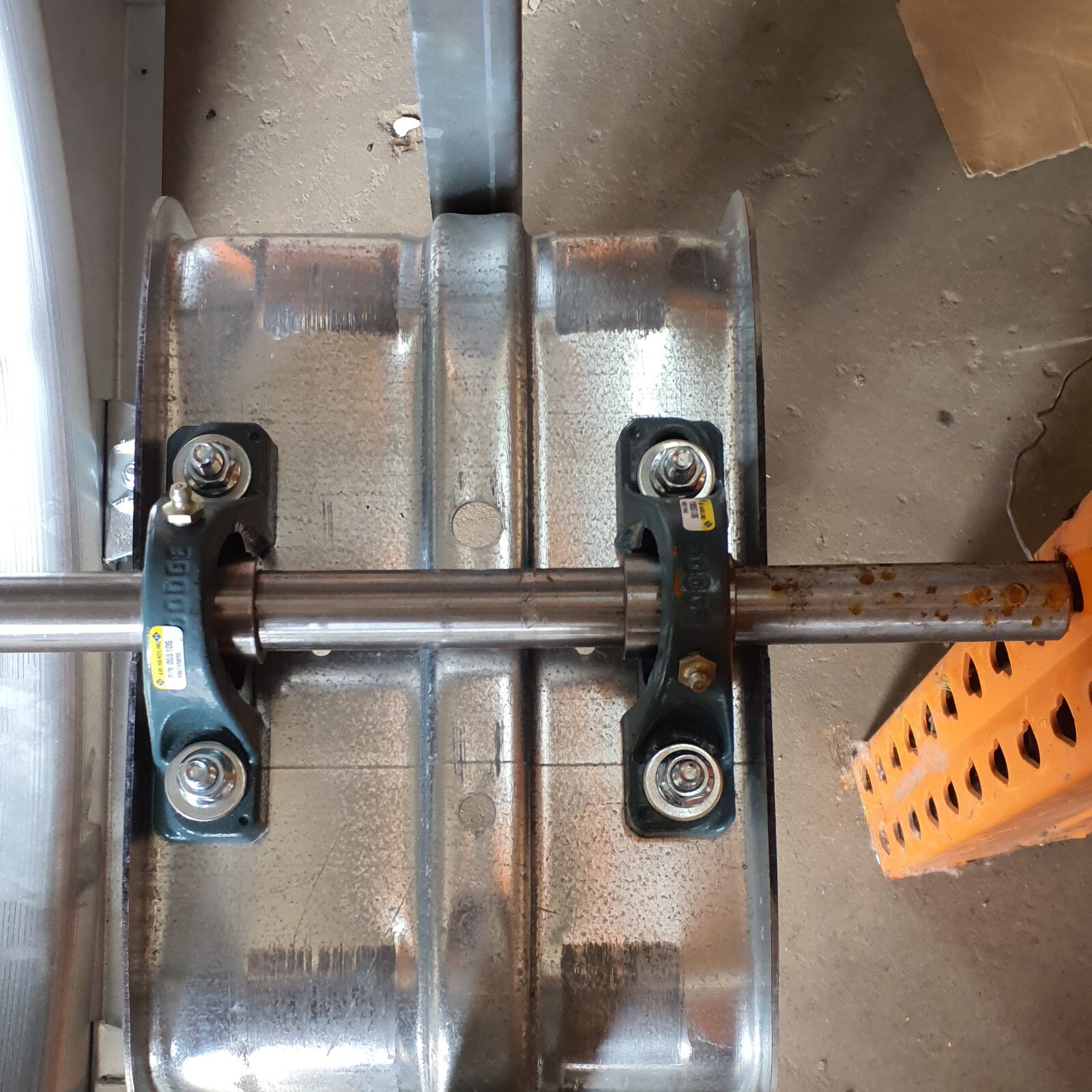 Dayton 1WDC2 Exhaust Fan 36" No Drive Package Standard Duty *SLIGHT DAMAGE*