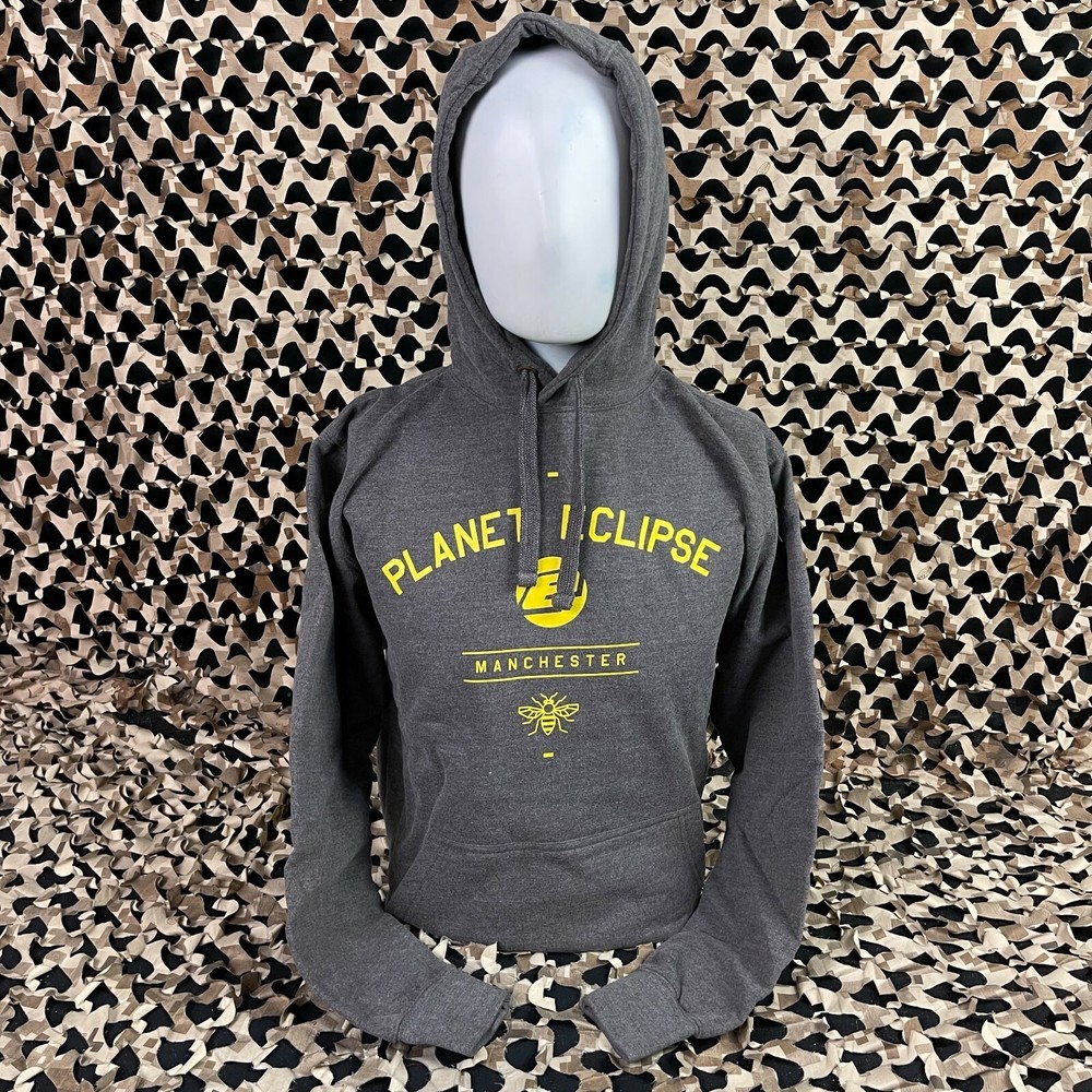 NEW Planet Eclipse Worker Hooded Sweatshirt - Charcoal - Medium