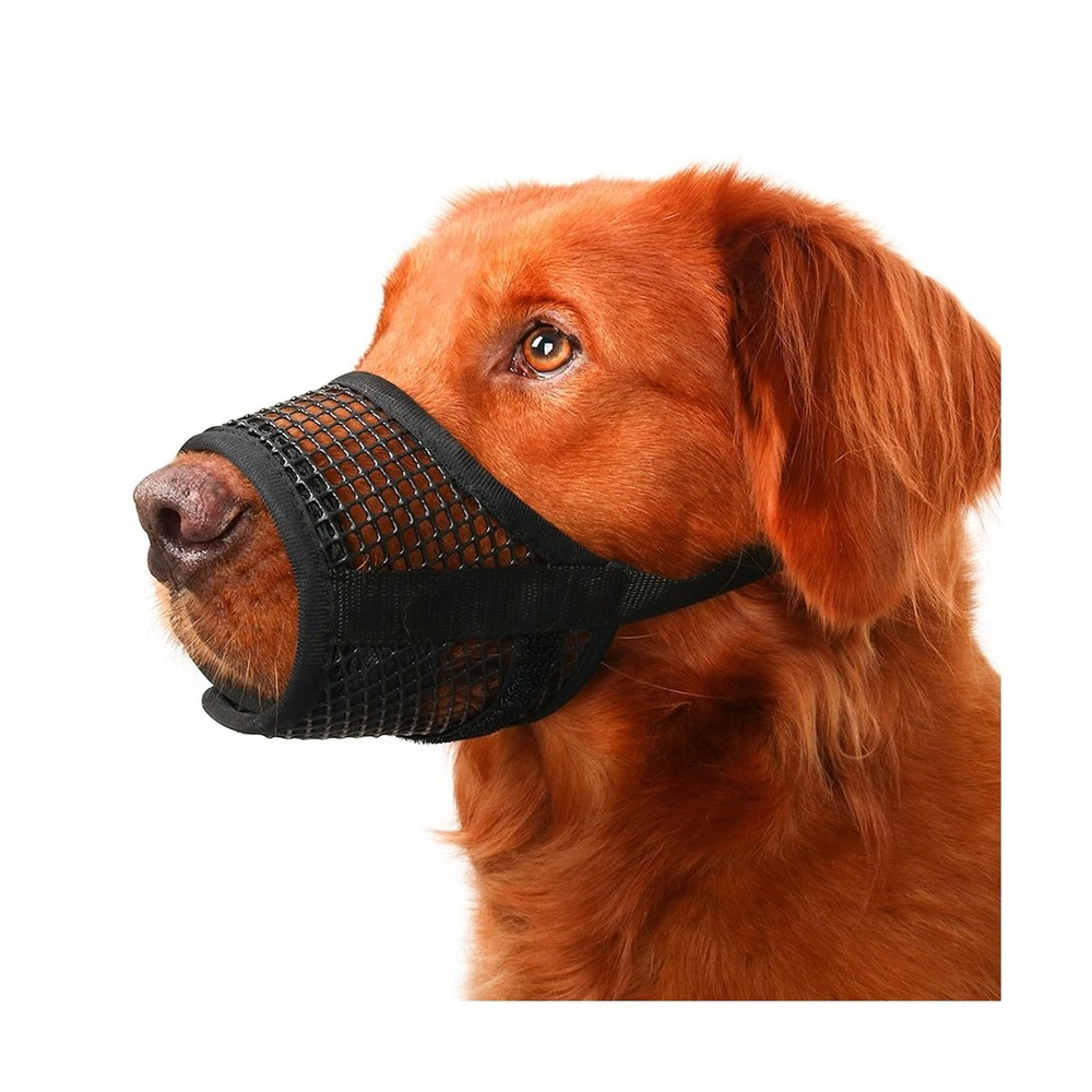 Mayerzon Dog Muzzle, Breathable Mesh Muzzles for Small Medium Large Dogs, Pup...