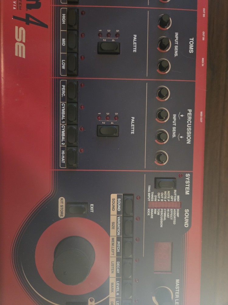 ddrum 4 SE Electronic Drum Trigger Module / Brain - Zero Latency - TESTED