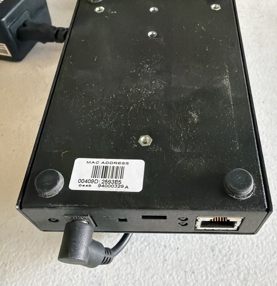 Digi PortServer TS 4 Serial Device Server Tested Working w/ AC Power Adapter