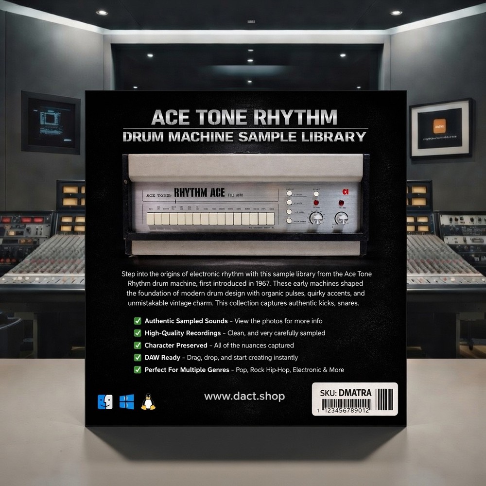 Ace Tone Rhythm Drum Machine Sample Library
