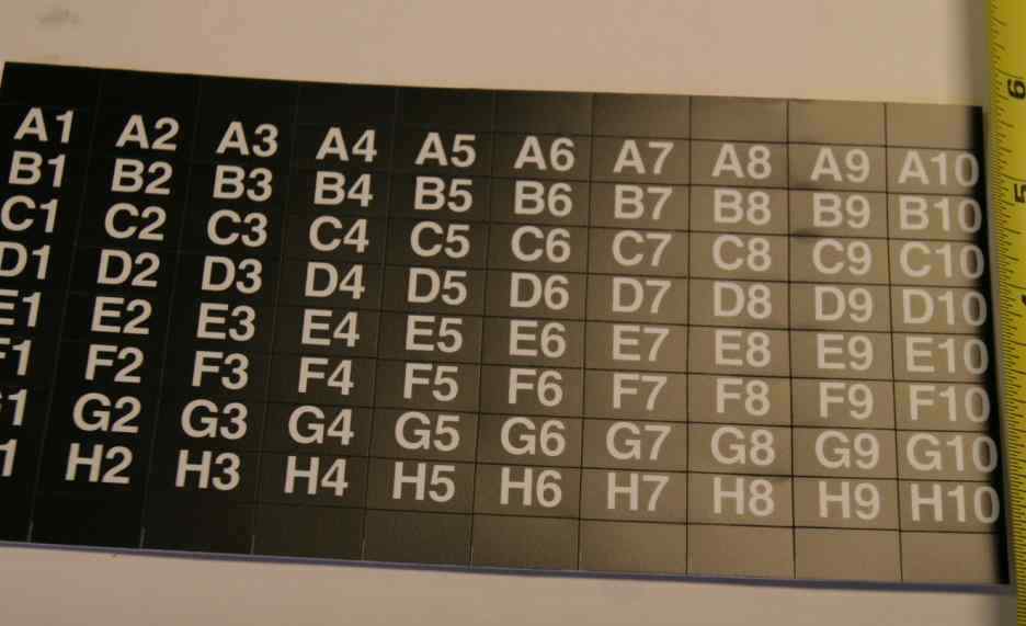 (AP) AUTOMATIC PRODUCTS SNACK MACHINE SELECTION label sheet 4600 6600 7600 113