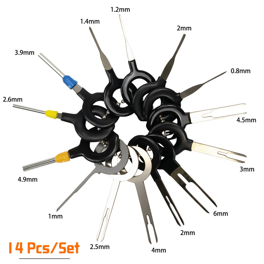 Car Terminal Removal Tool Electrical Wire Plug Connector Pin Extractor Kit A X52