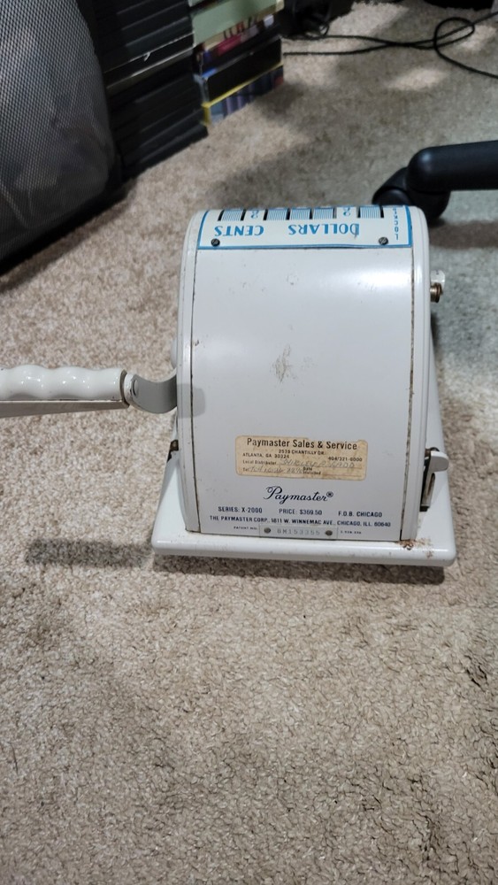Antique Paymaster Series X-2000