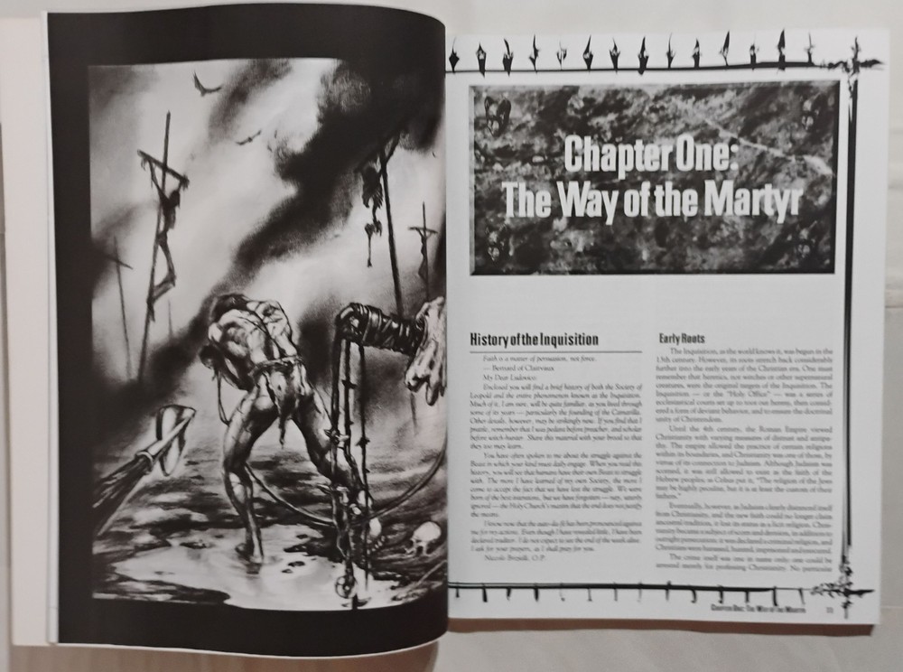 Vampire The Masquerade The Inquisition White Wolf WW2020 RPG Sourcebook