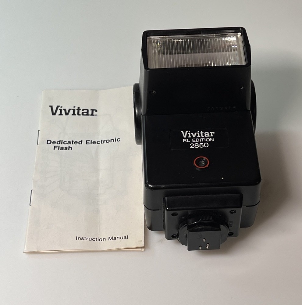 Vivitar RL Edition 2850 Shoe Mount Flash Dedicated Electronic Flash