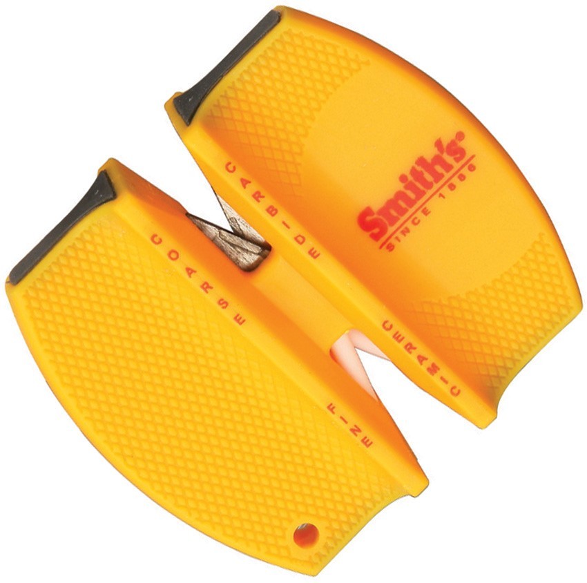 Smith's Knife Sharpener for pocket knife or Fixed Blade knives Two Step
