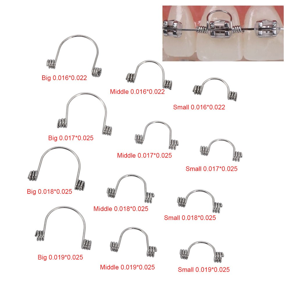 Dental Orthodontic Torquing Torque Spring Rectangular wire Single Anterior Teeth