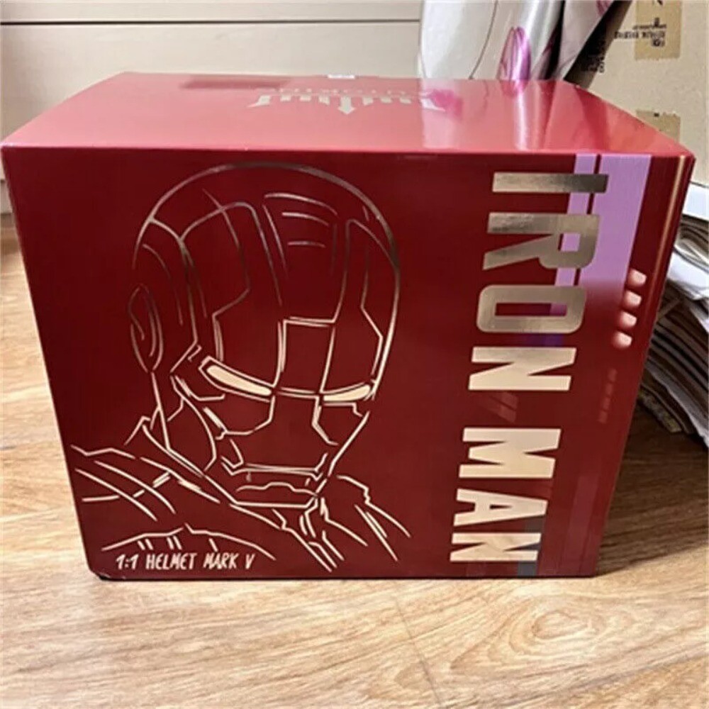 Autoking Iron Man Helmet MK5 1/1 Voice-controlled Mask Transform CosplayProp NEW