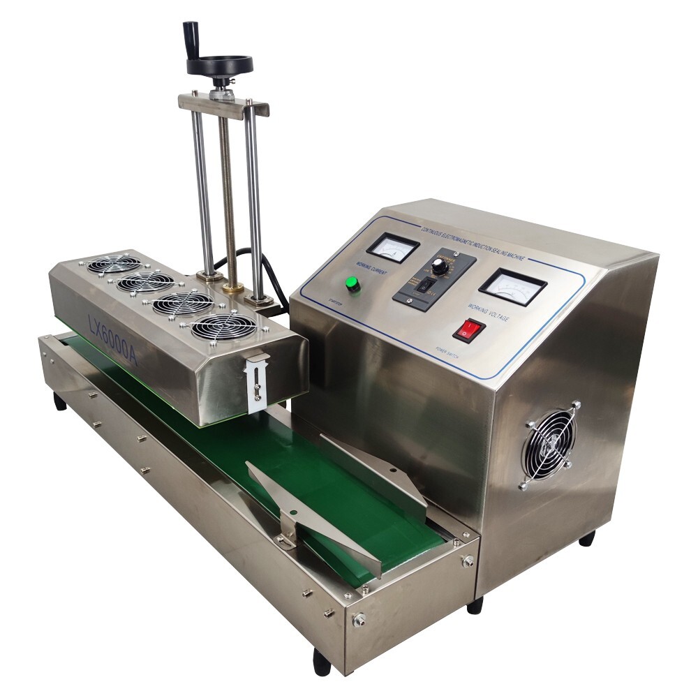 Continuous Induction Aluminum Foil Sealing & Packing Machine Bottle Sealer 220V