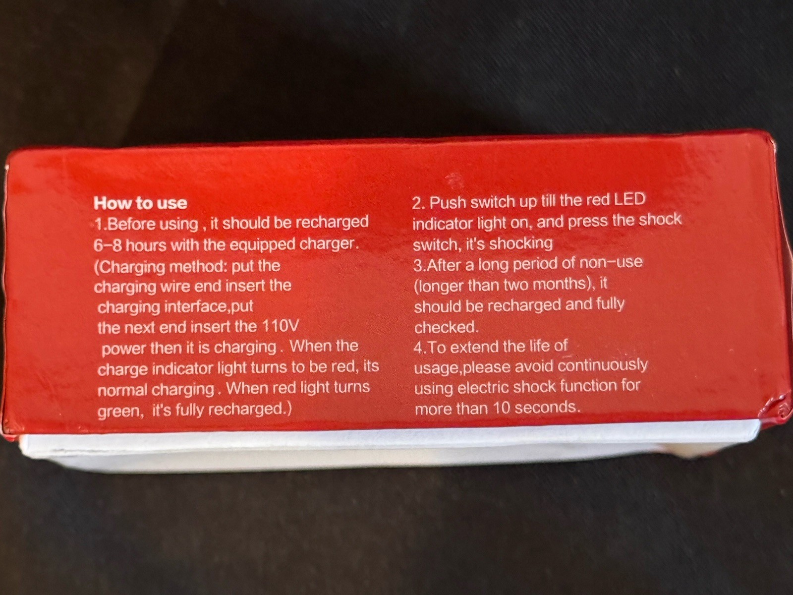 High Power Defense Device 806 Stun Gun