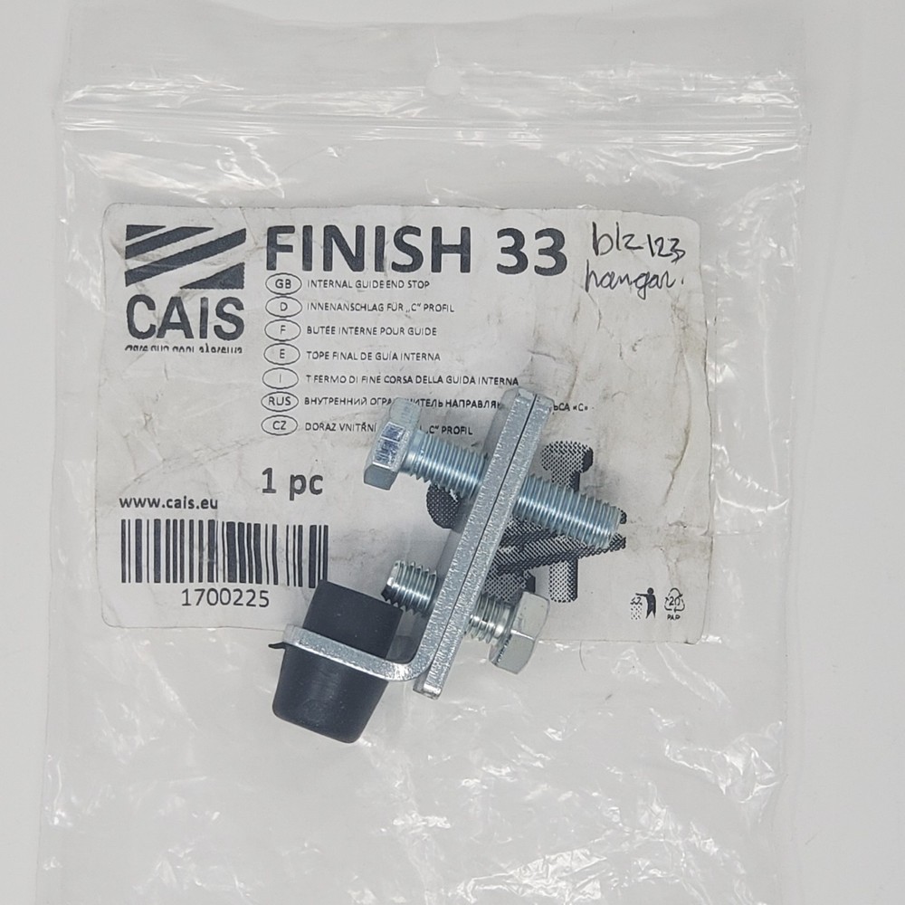Internal Guide end stop CAIS FINISH 33