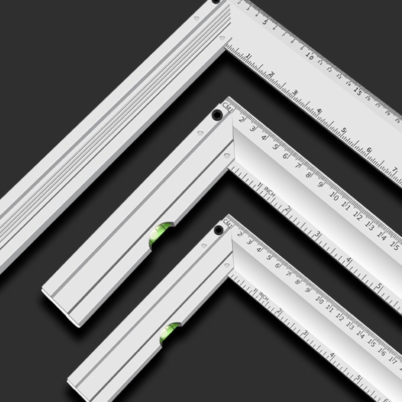 Efficient Try Square Angles Rulers For Woodworking And Construction Applications