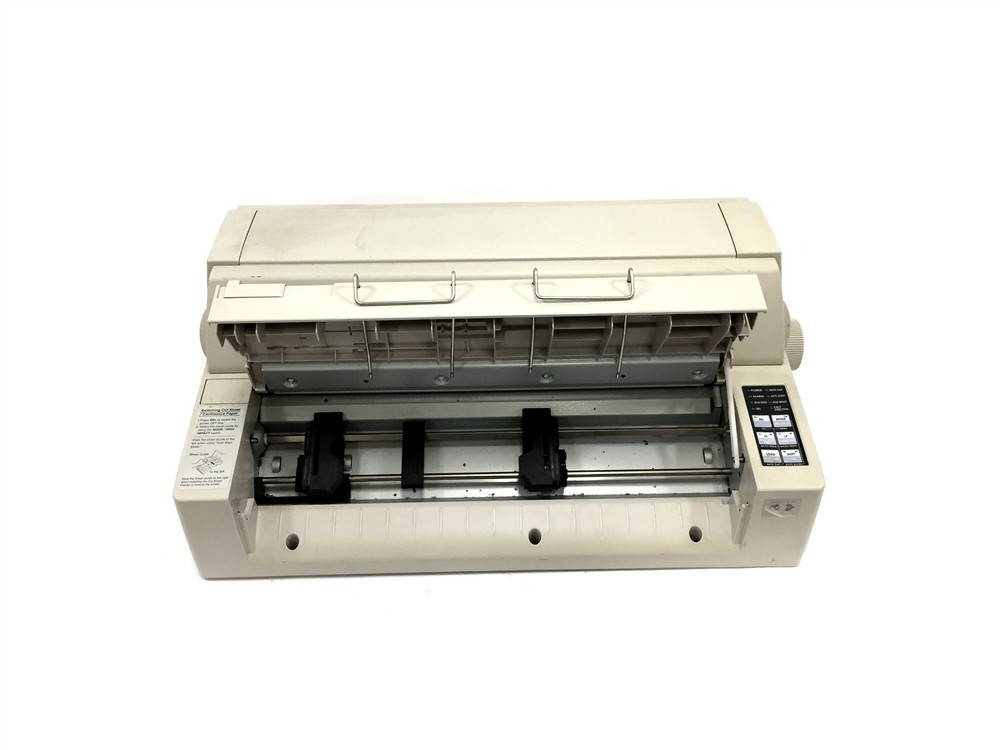 Okidata Oki Microline 8480FB USB Parallel Dot Matrix Impact Printer No Exit Tray