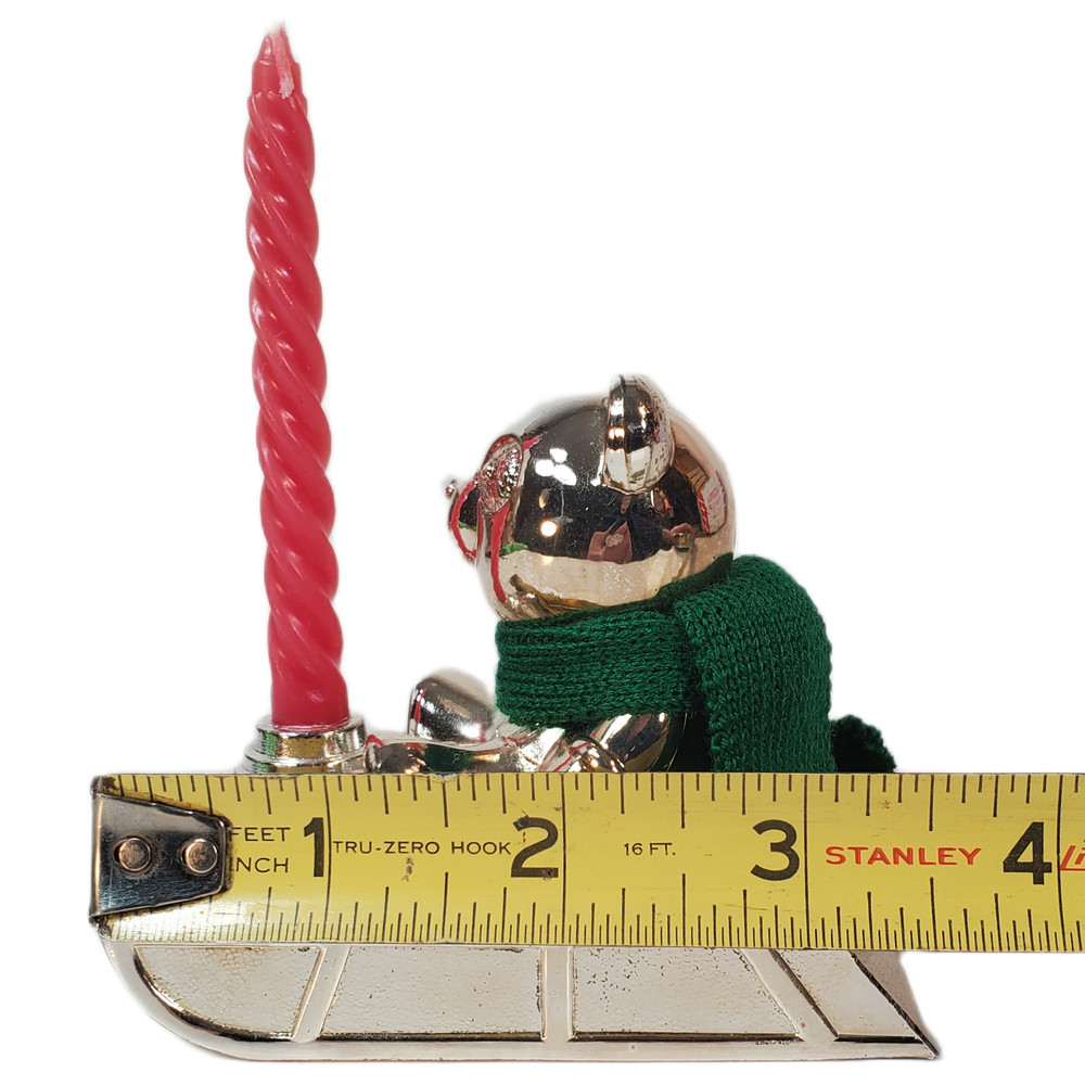 Silverplate Panda Bear Candle Light by William A Rogers