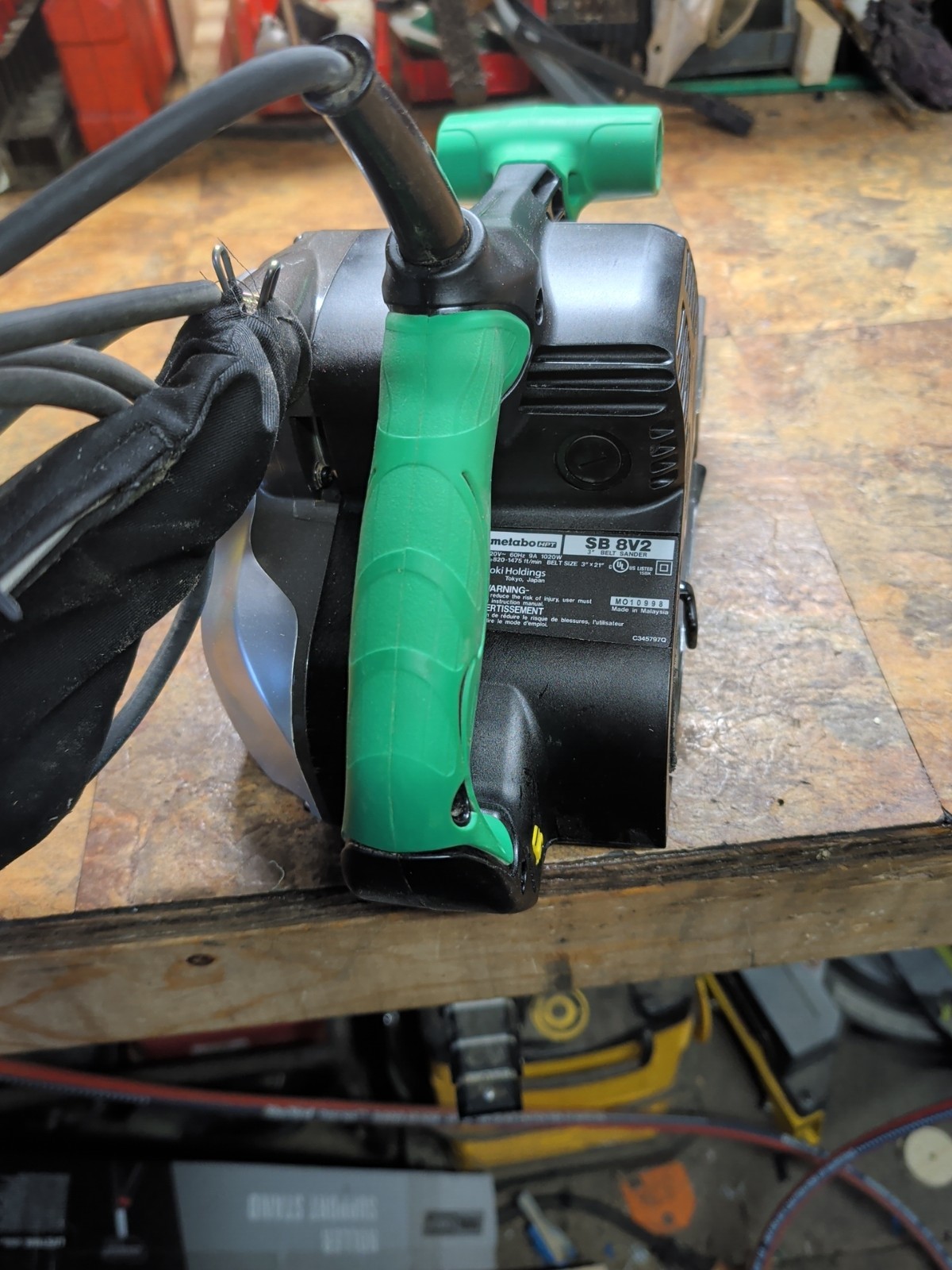 Metabo HPT 1020W Belt Sander - SB8V2
