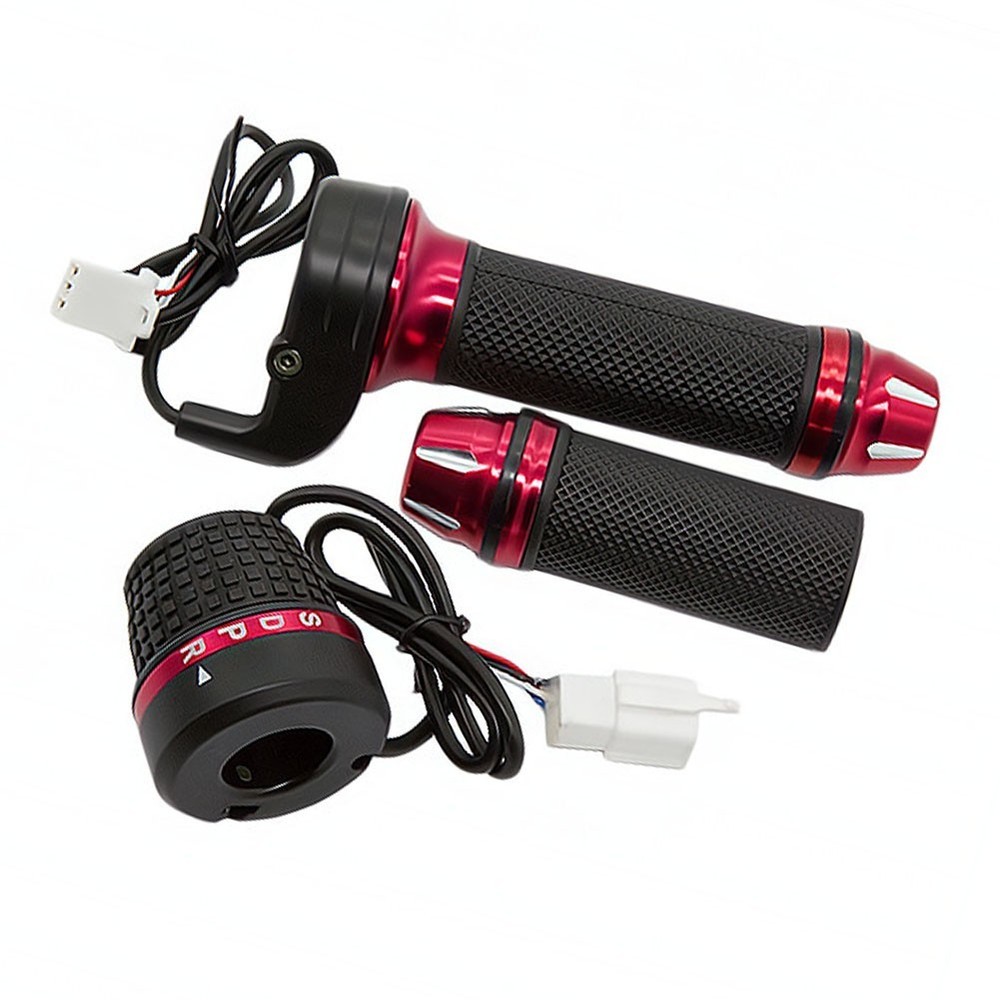 High Compatibility Electric Vehicle Throttle Grip ABS + Rubber Material