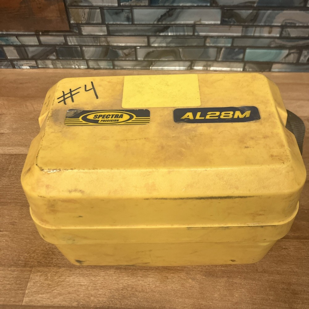Spectra Precision AL28M Survey Construction Auto Level with Hard Case Untested