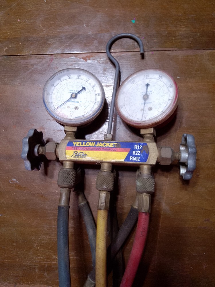 working yellow jacket hvac pressure tester
