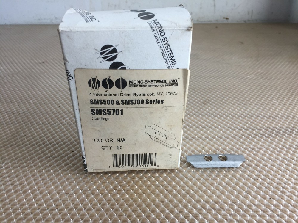 MONO SYSTEMS SMS5701 COUPLING..BOX OF 50