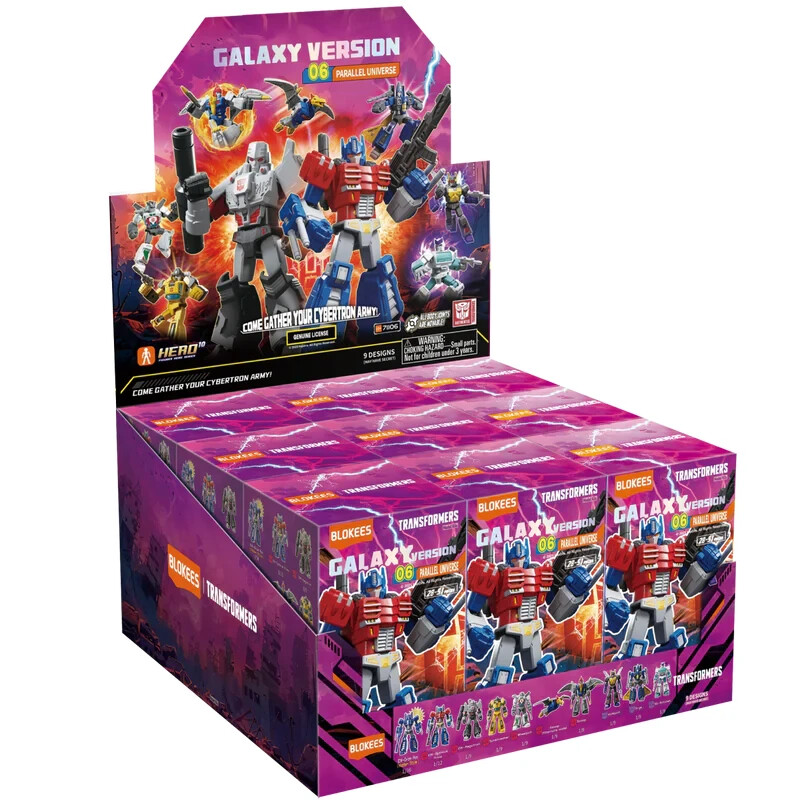 Kickback Blokees Transformers Galaxy Version 6 Parallel Universe Figure