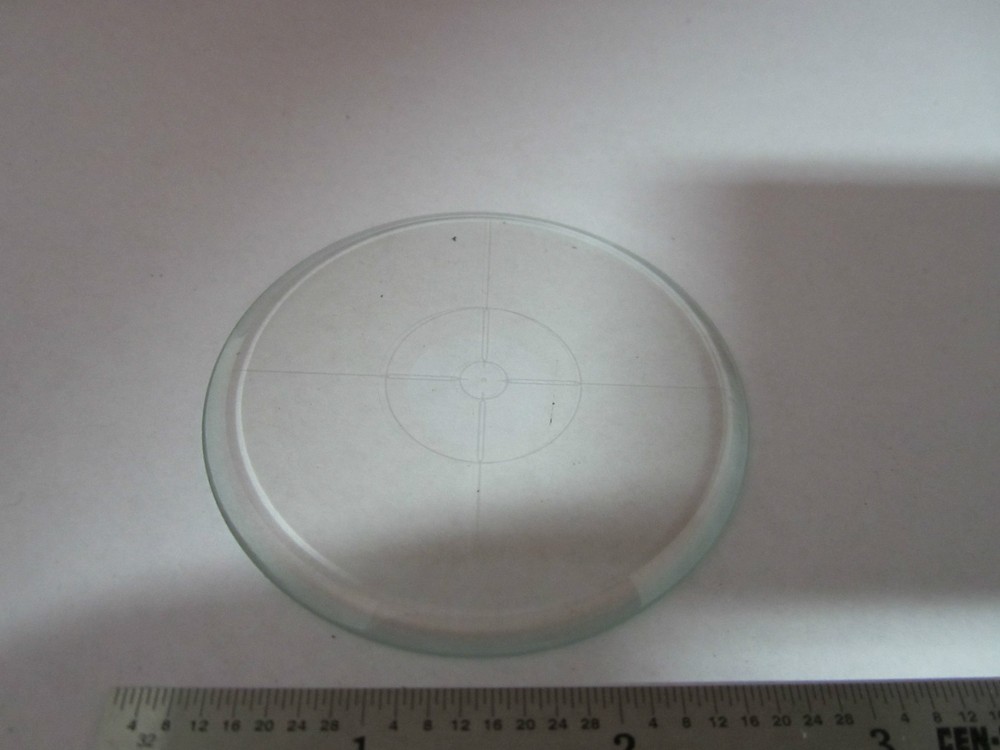 OPTICAL MICROSCOPE RETICLE TARGET LASER OPTICS BIN#8X-02