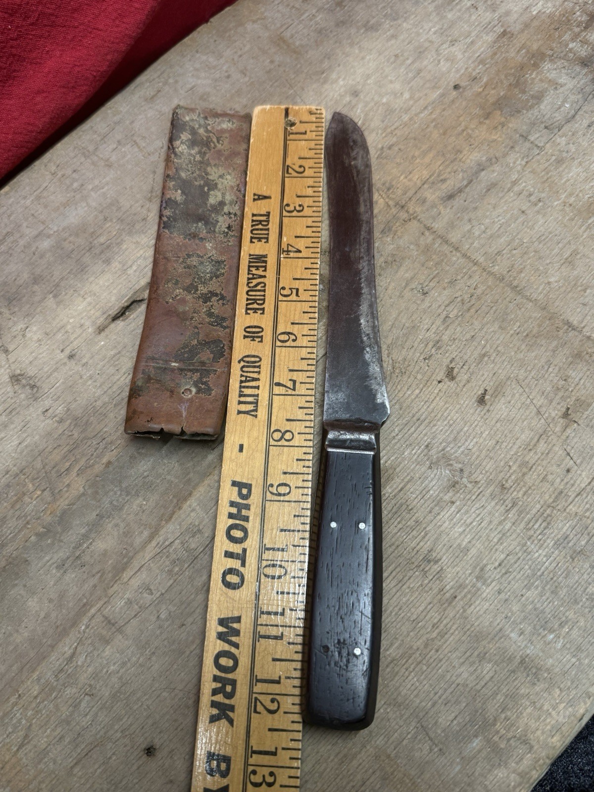 1800s 19th Century Native American Trade Knife Ex. Museum Collection