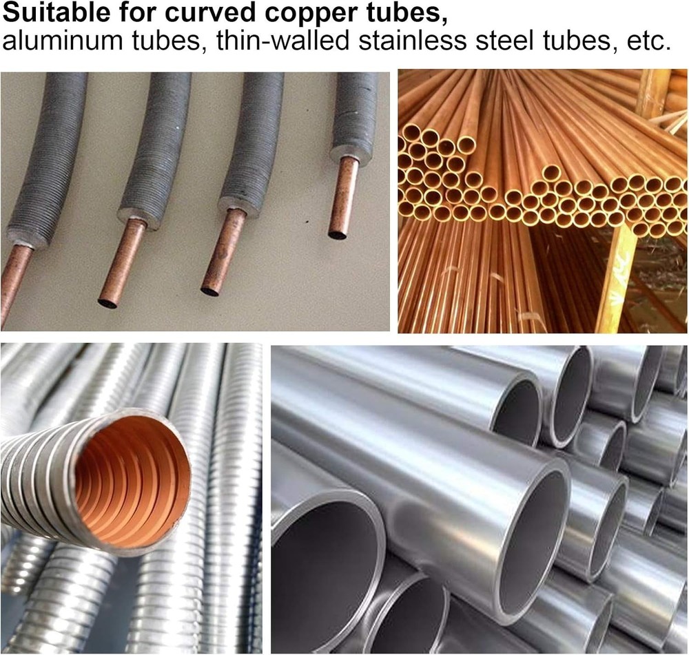 Versatile Spring Tube Bender Set: Sizes 1/4'' to 5/8'' for Ultimate Flexibility