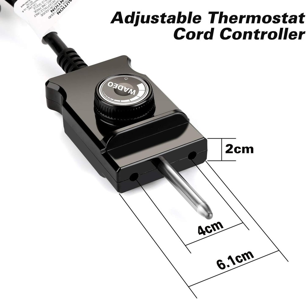 Adjustable Thermostat Cord Controller Replacement Part