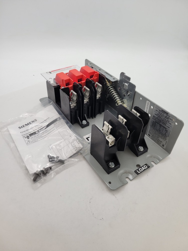 Siemens VBFS361 Panel Mounted Disconnect Switch 3P 30A 600V