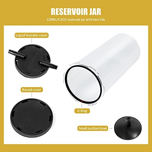 Handheld Vacuum Pump Brake Bleeder Kit for Motorcycle 16pc System Bleeding Tools