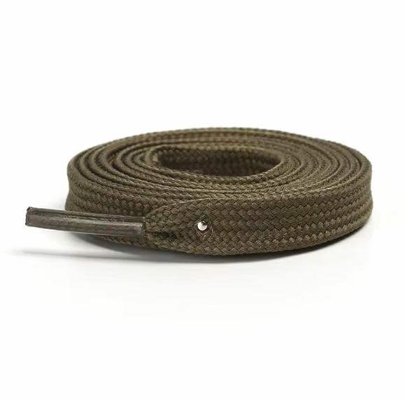 Military Green Flat Replacement Shoe Laces Strings Work Boot Sneakers #5001